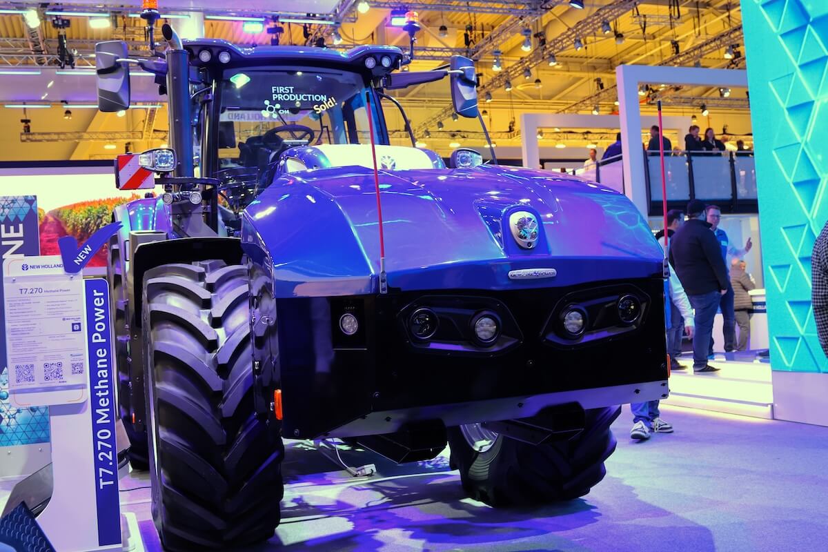 Sviluppato in collaborazione con Bennamann il T7.270 Methane Power può utilizzare anche  biometano prodotto in azienda